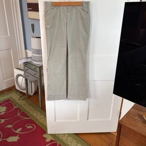 Theory Beige/ off white Corduroy Pants